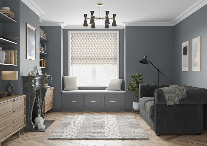 Lazza, Clay - Twist&Fit Roman Blind - Image 5